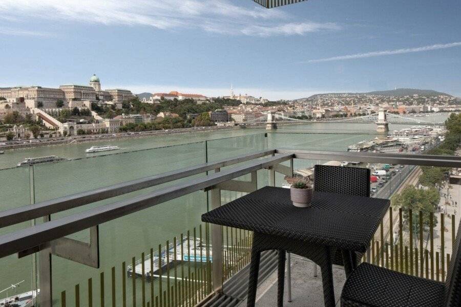 Budapest Marriott Hotel balcony,ocean view