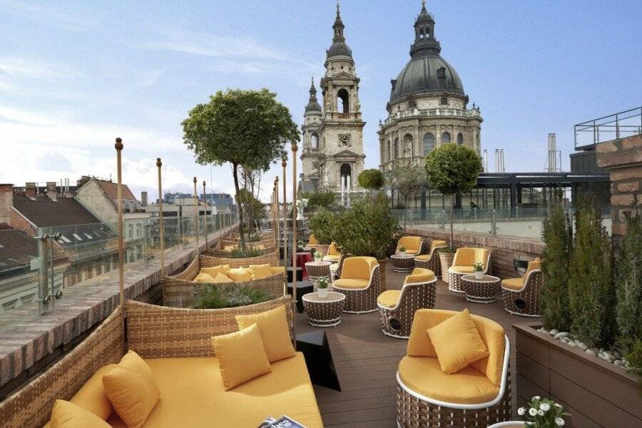 Aria Hotel Budapest by Library Hotel Collection rooftop pool,bar,ocean view