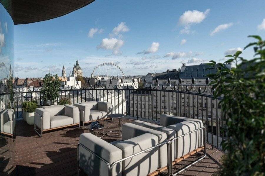 Dorothea Hotel, Budapest, Autograph Collection balcony,ocean view