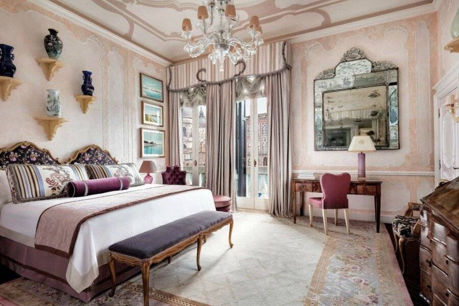 The Gritti Palace, a Luxury Collection Hotel hotel bedroom,balcony