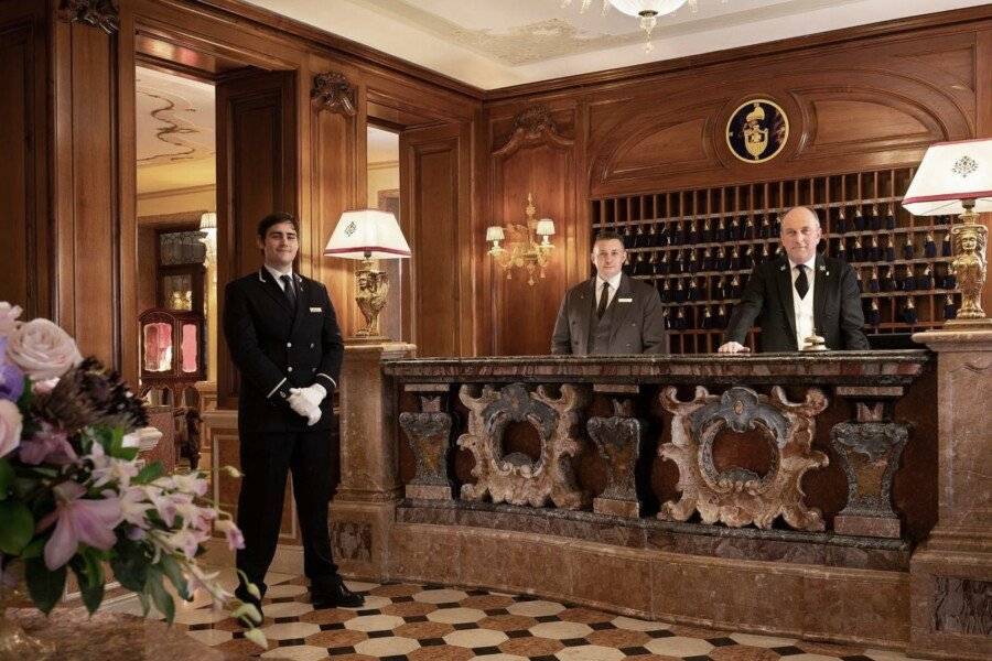 The Gritti Palace, a Luxury Collection Hotel lobby,front desk,concierge