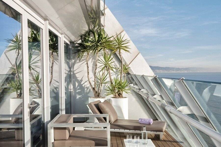 W Barcelona balcony,ocean view