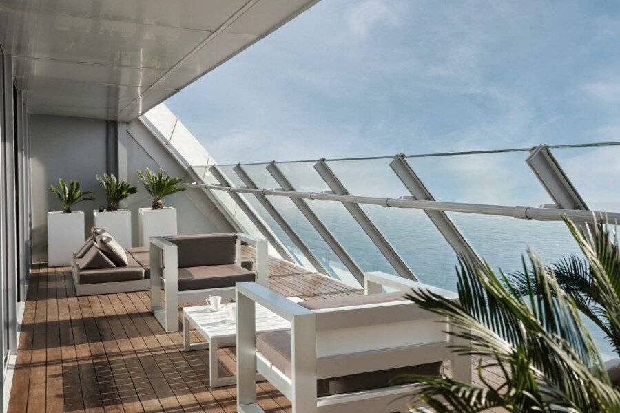 W Barcelona balcony,ocean view