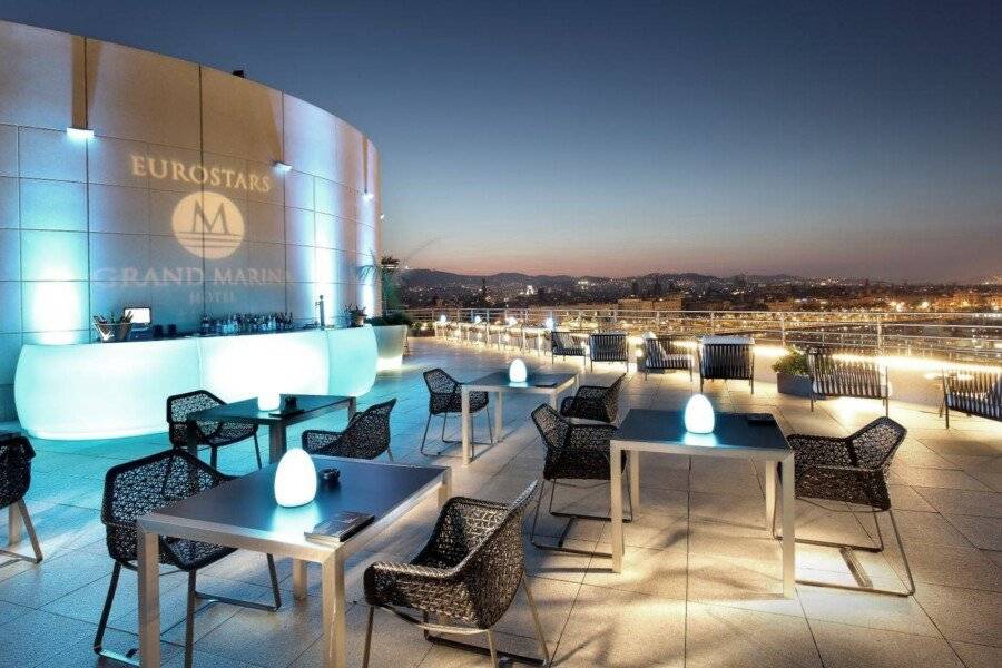 Eurostars Grand Marina Hotel GL rooftop pool,bar