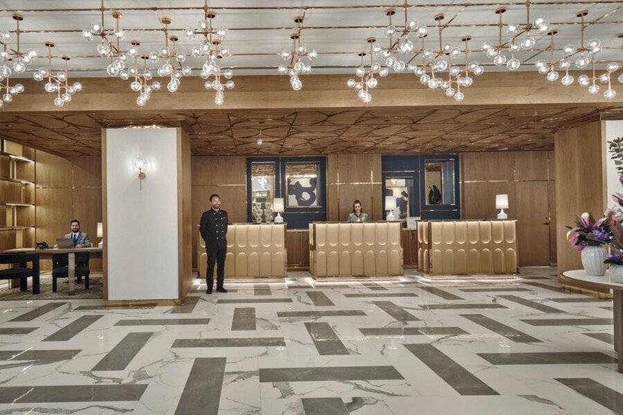 InterContinental Barcelona, an IHG Hotel lobby,front desk