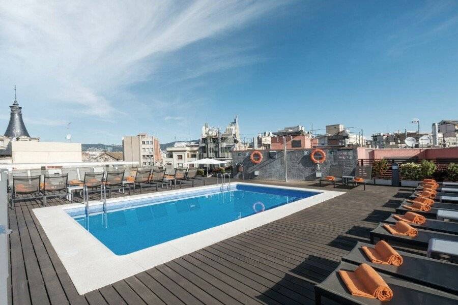 Hotel Jazz rooftop pool,outdoor pool