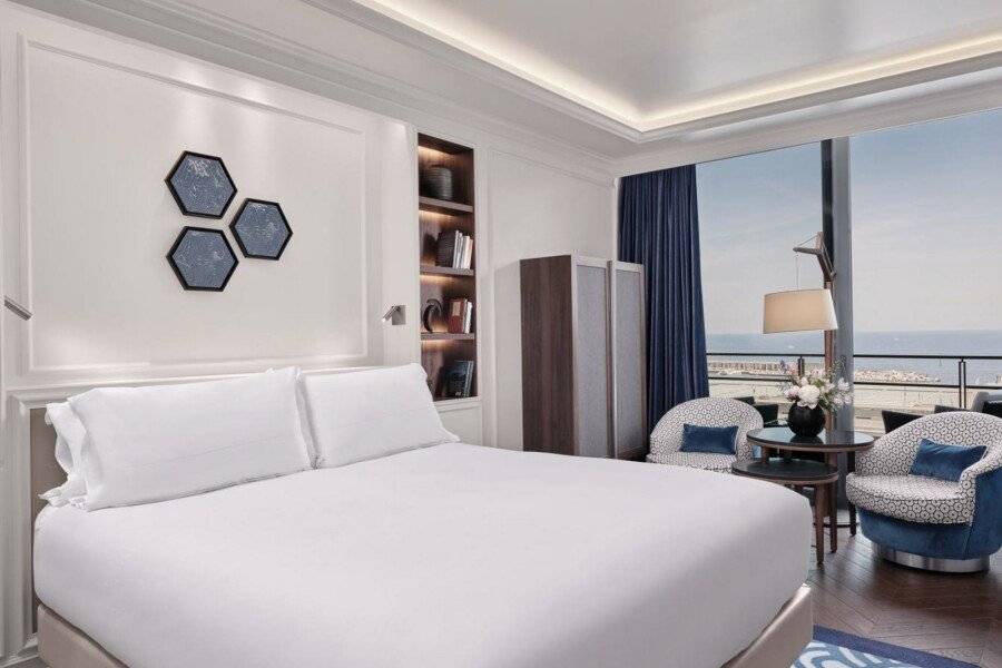 Sofitel Barcelona Skipper hotel bedroom,ocean view