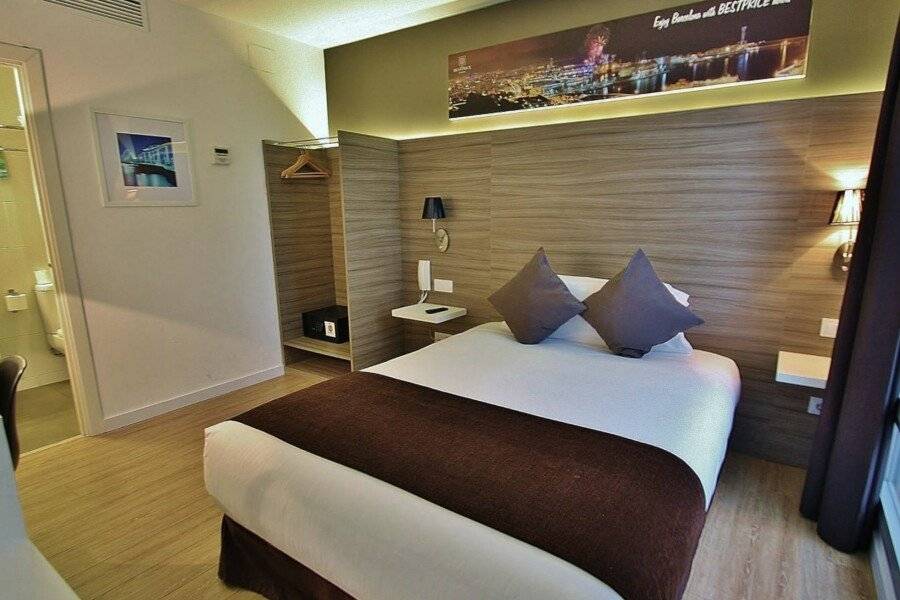 Hotel BESTPRICE Diagonal hotel bedroom