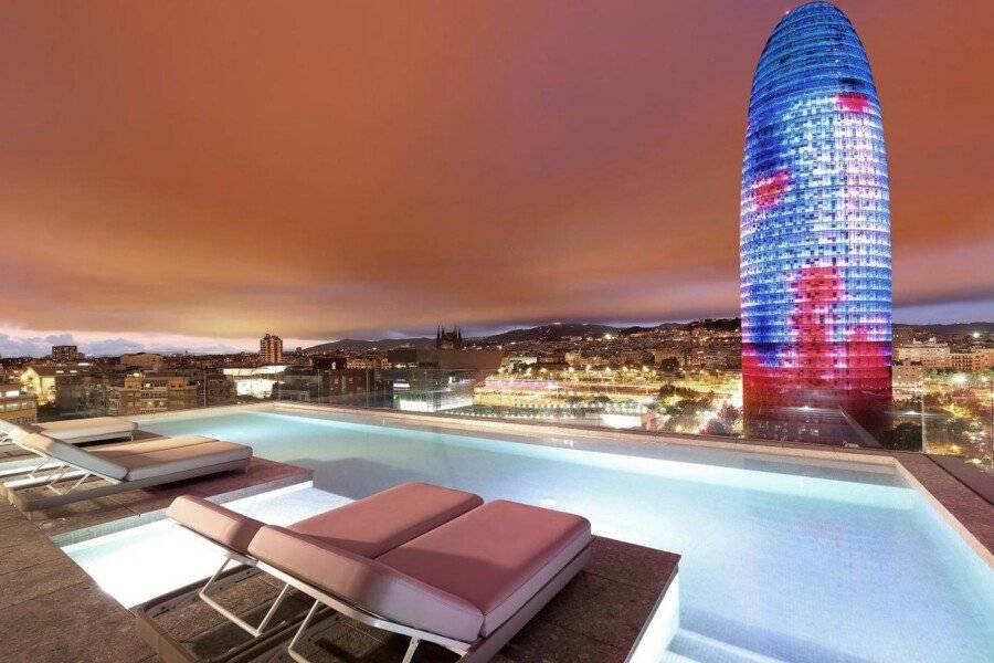 Hotel SB Glow Sup rooftop pool,ocean view