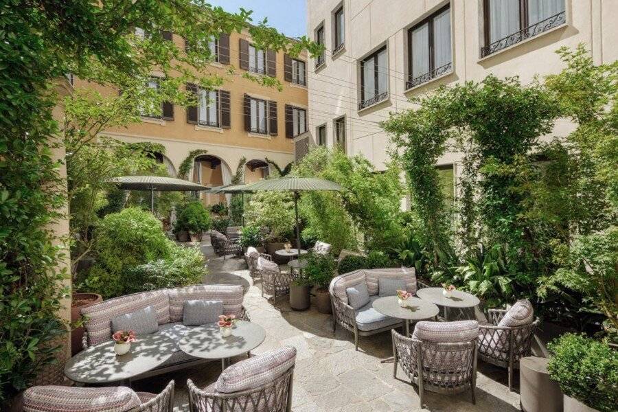 Mandarin Oriental, Milan garden