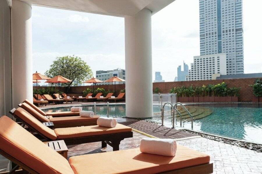 lebua at State Tower outdoor pool