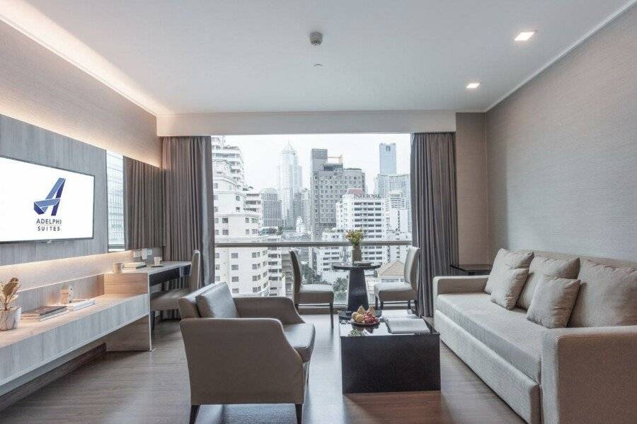 Adelphi Suites Bangkok - SHA Extra Plus hotel bedroom,ocean view