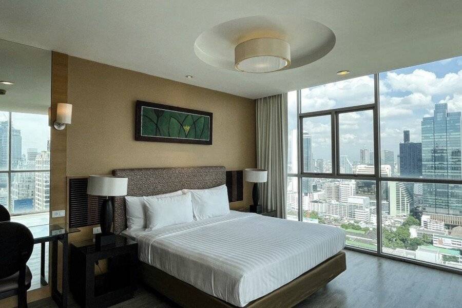 Urbana Sathorn Hotel hotel bedroom,ocean view