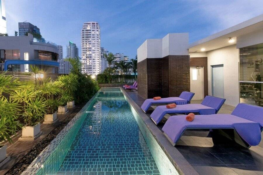 Citadines Sukhumvit 11 rooftop pool,outdoor pool