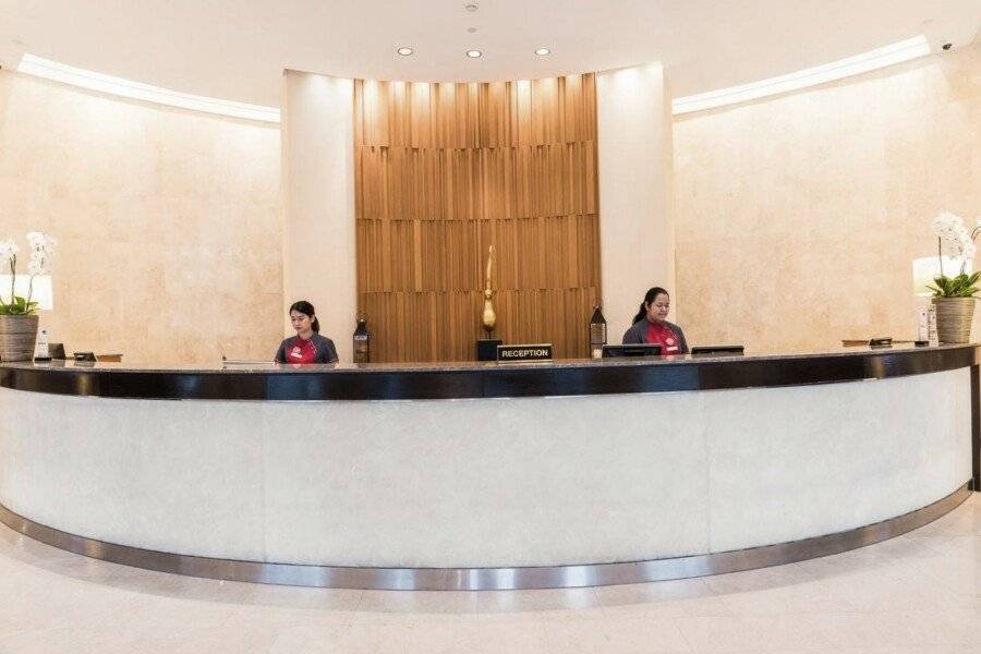 Chatrium Residence Sathon Bangkok lobby,front desk