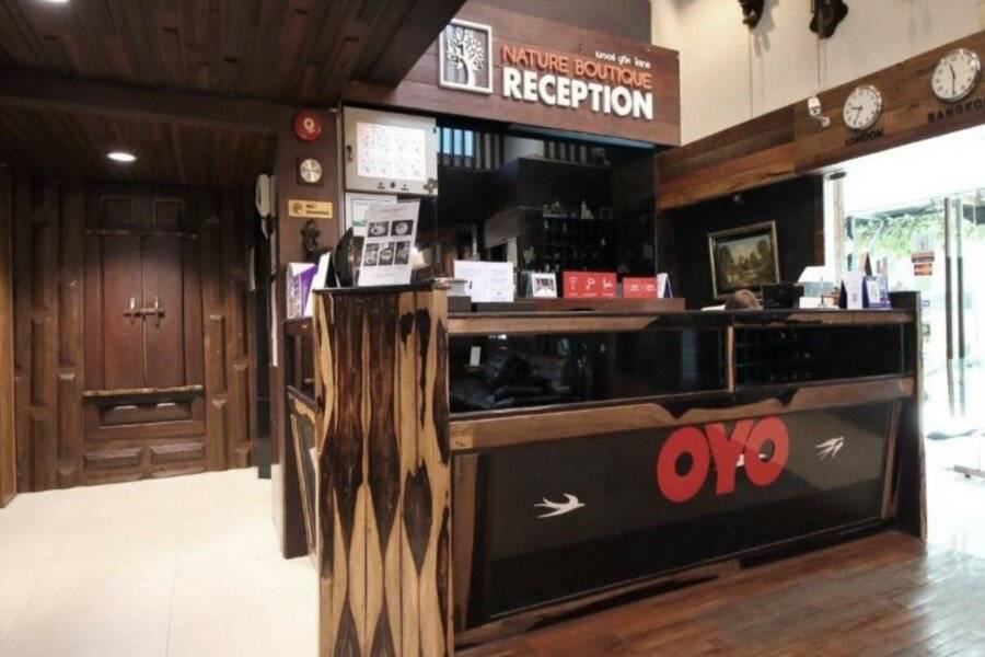 Super OYO Capital O 564 Nature Boutique Hotel lobby,front desk