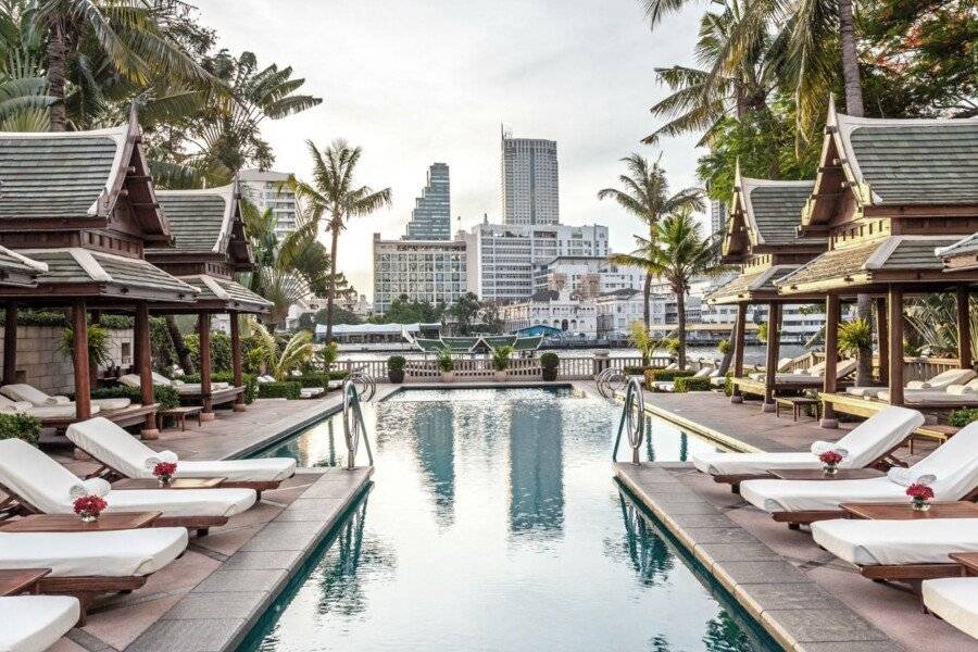 The Peninsula outdoor pool,spa,garden,ocean view