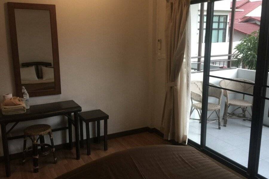 Lamphuhouse Bangkok - SHA Extra Plus Certified hotel bedroom,balcony