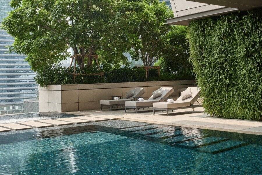 Rosewood Bangkok outdoor pool