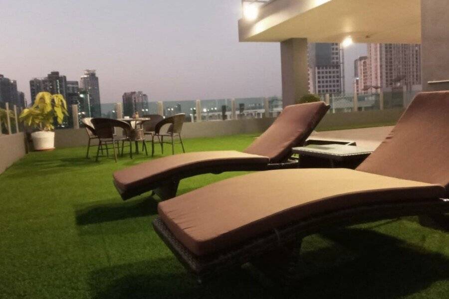 The Qube fifty Hotel rooftop pool