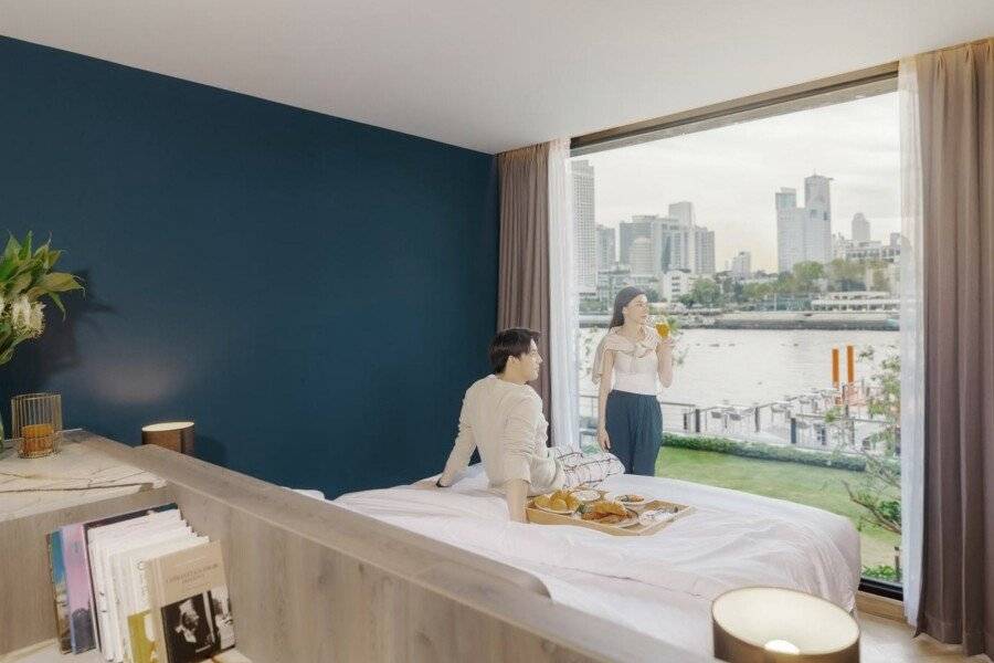 Ten Six Hundred, Chao Phraya by Preference hotel bedroom,ocean view
