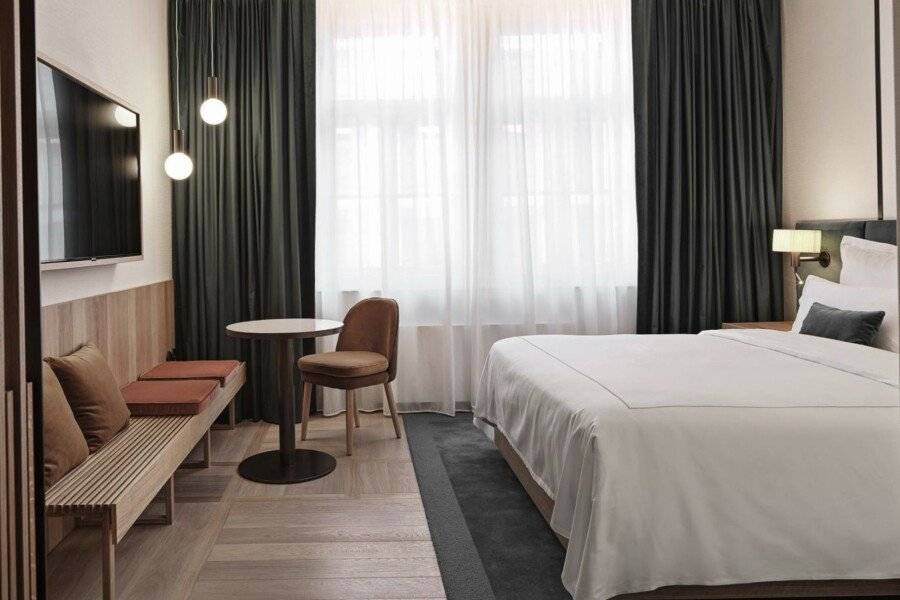 The Julius hotel bedroom