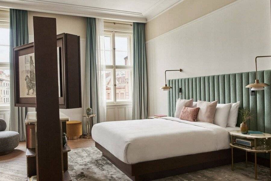 Andaz Prague hotel bedroom