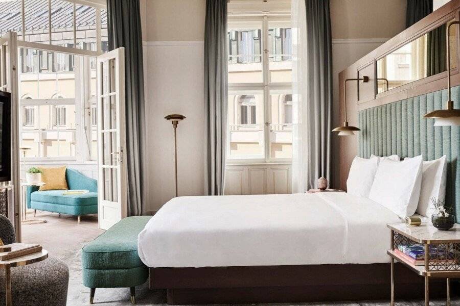 Andaz Prague hotel bedroom