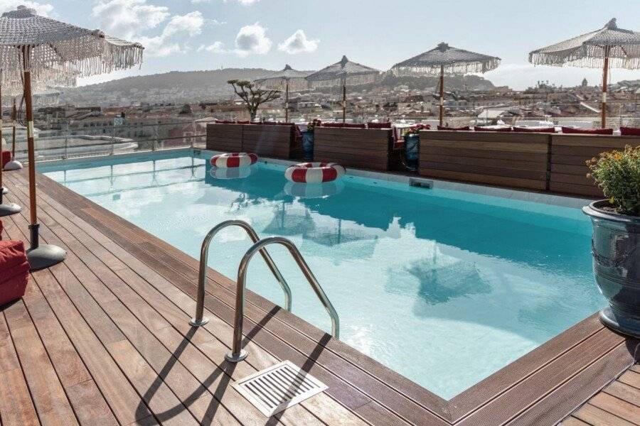 Boscolo Nice Hotel & Spa rooftop pool