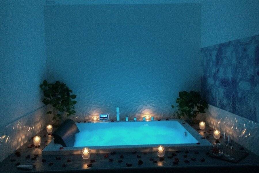 Hotel Villa Rose jacuzzi,spa