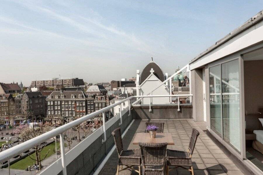 NH Amsterdam Caransa balcony,ocean view