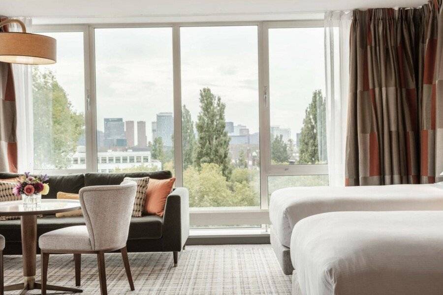 Hilton Amsterdam hotel bedroom