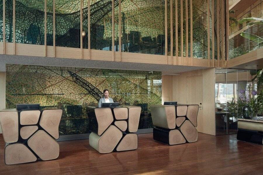 Hotel Jakarta lobby,front desk