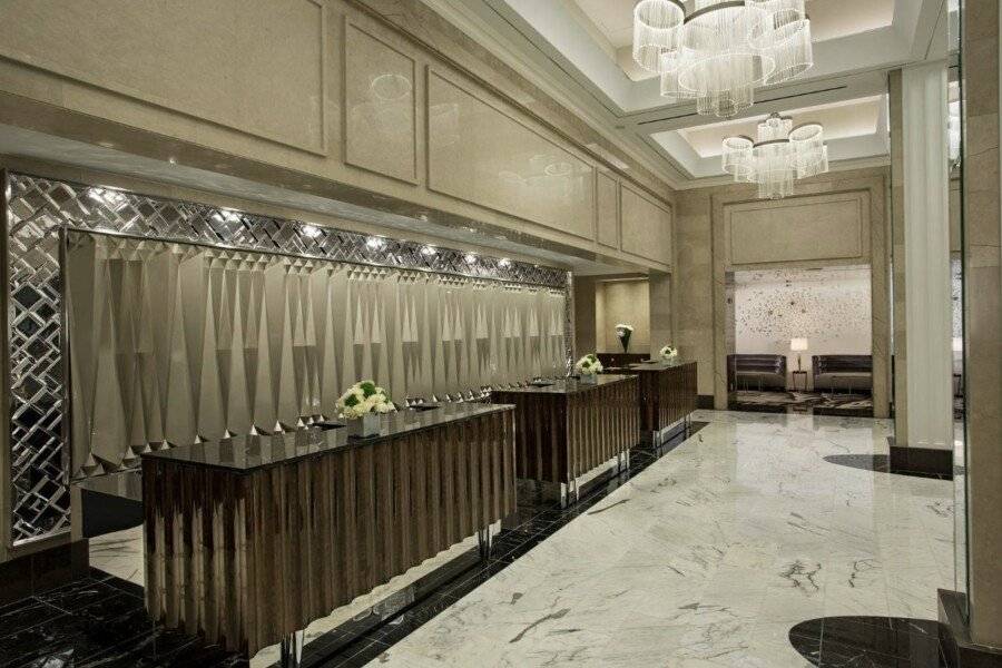 Loews Regency New York Hotel lobby,front desk,