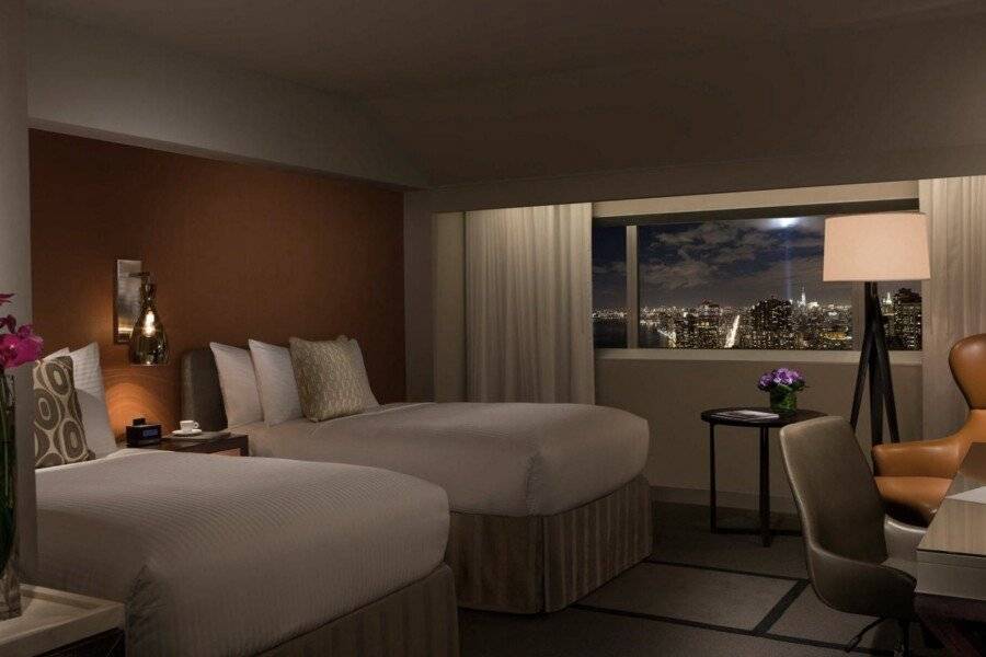 Millennium Hilton New York One UN Plaza hotel bedroom