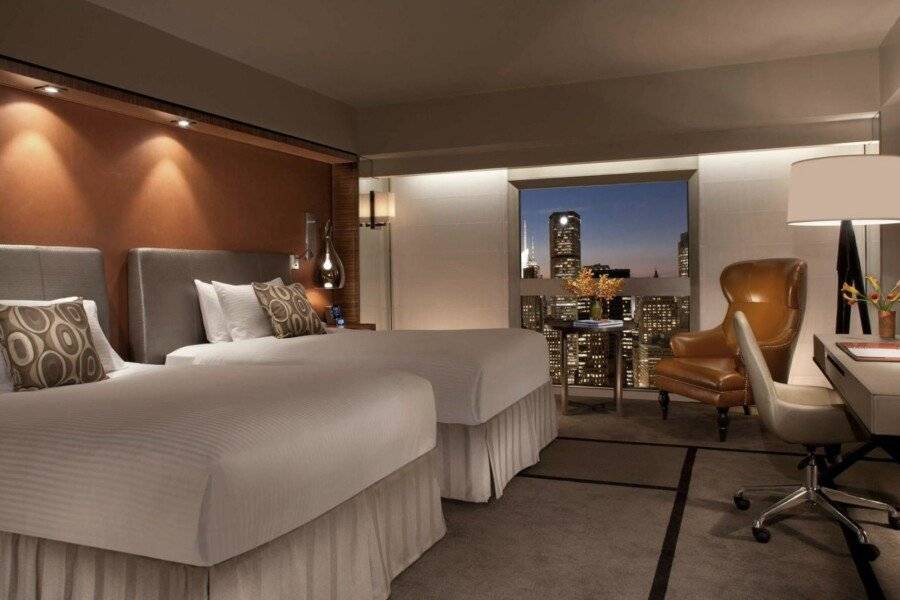 Millennium Hilton New York One UN Plaza hotel bedroom