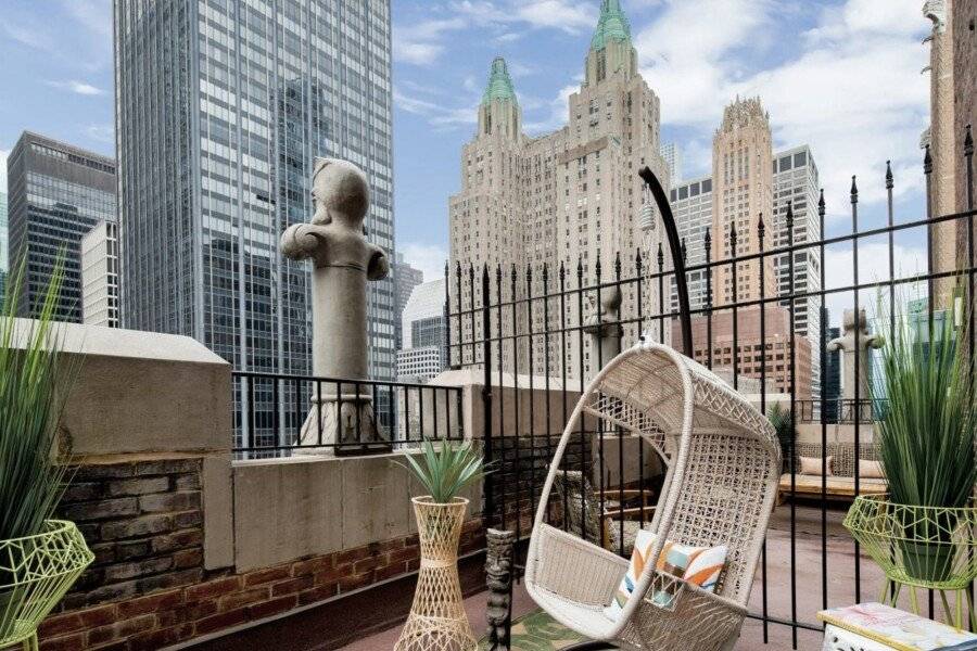 The Lexington Hotel, Autograph Collection balcony,ocean view