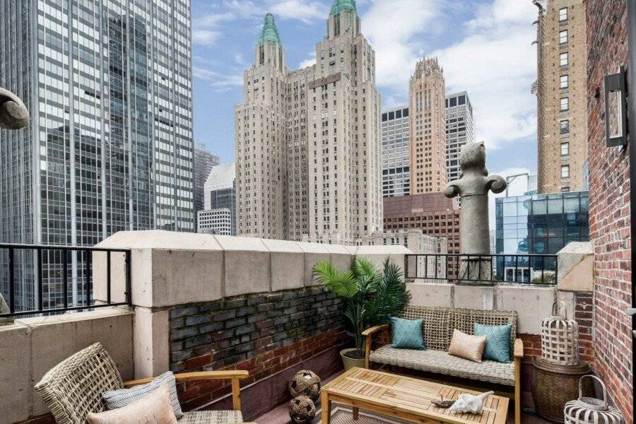 The Lexington Hotel, Autograph Collection balcony,ocean view