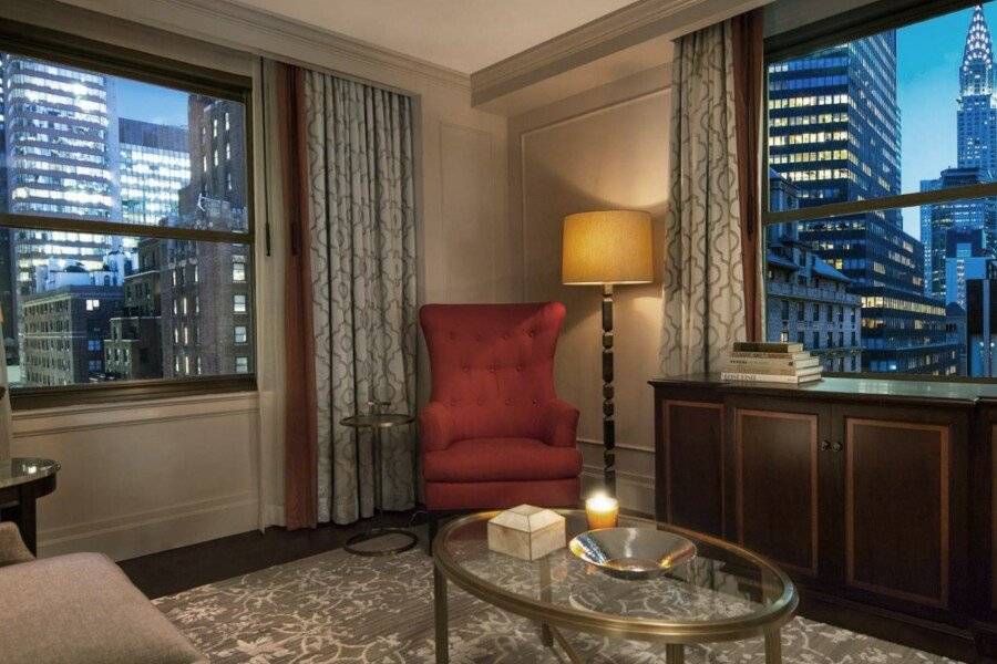 InterContinental New York Barclay Hotel hotel bedroom,ocean view