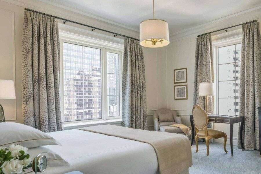 The Plaza hotel bedroom