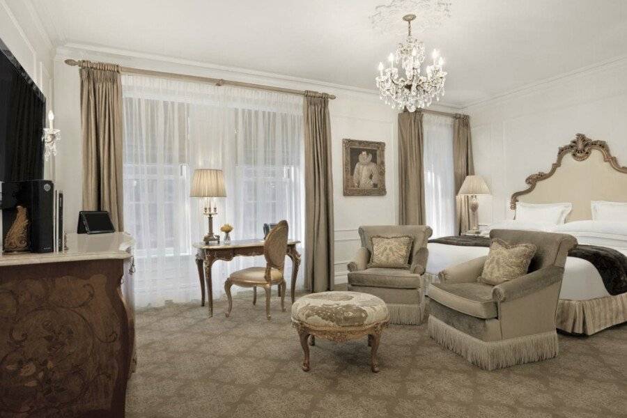 The Plaza hotel bedroom