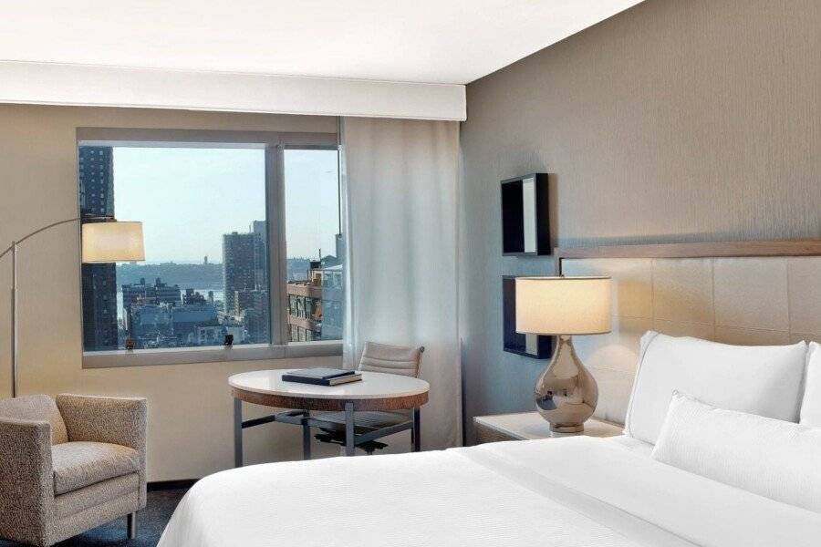 The Westin at Times Square hotel bedroom,ocean view