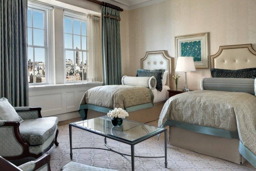 The Pierre, A Taj Hotel hotel bedroom,ocean view