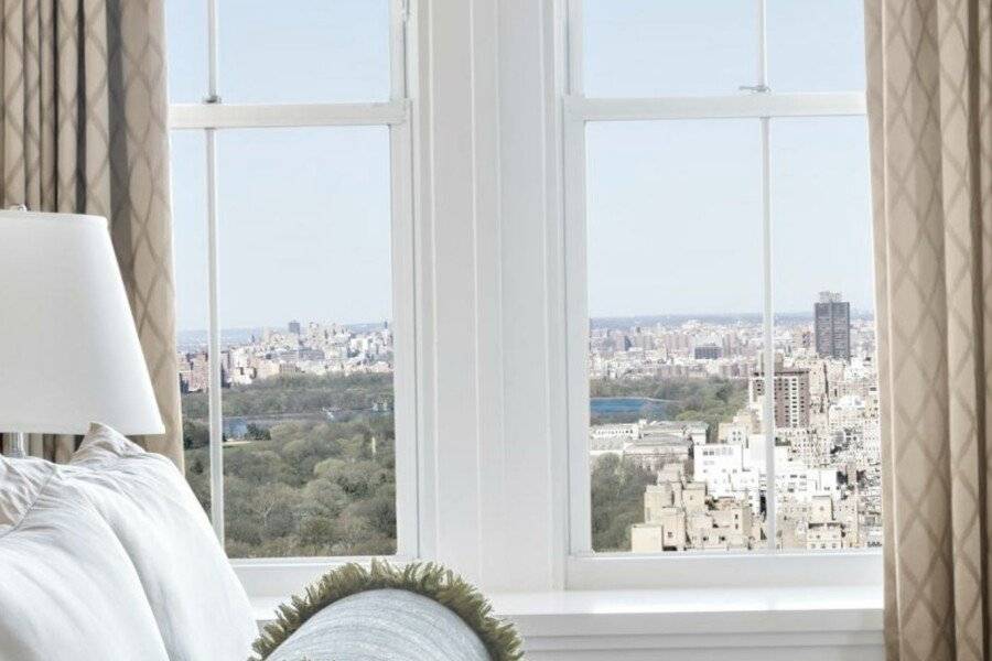 The Pierre, A Taj Hotel hotel bedroom,ocean view