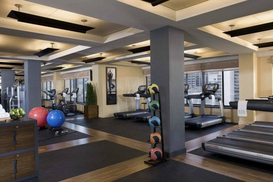 The Peninsula New York fitness centre