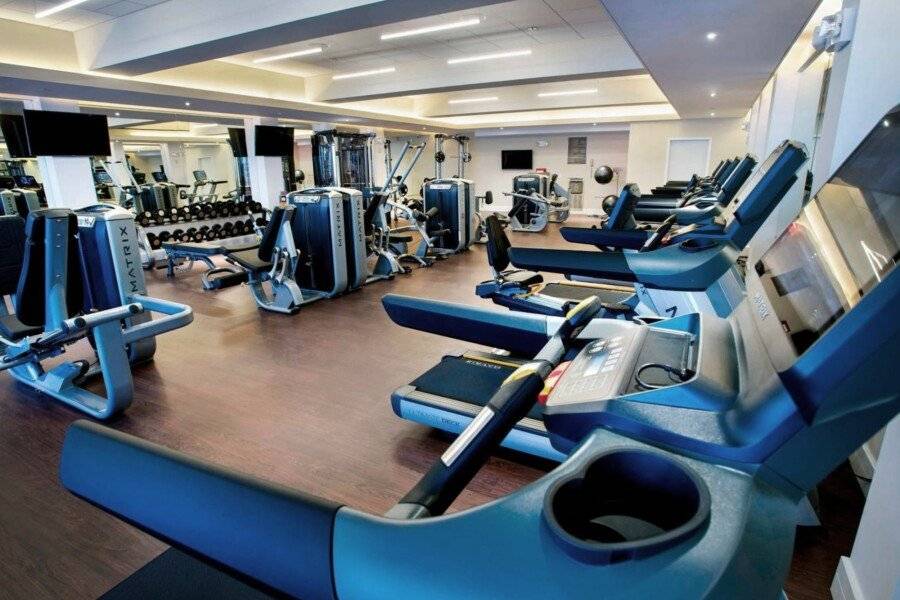 New York Marriott Downtown fitness centre