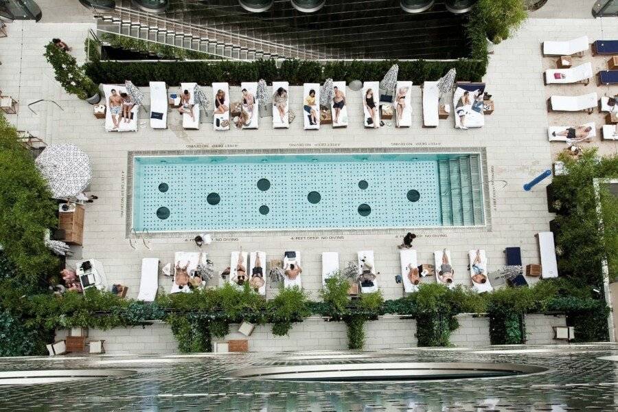 Dream Downtown, by Hyatt outdoor pool,spa,hotel facade