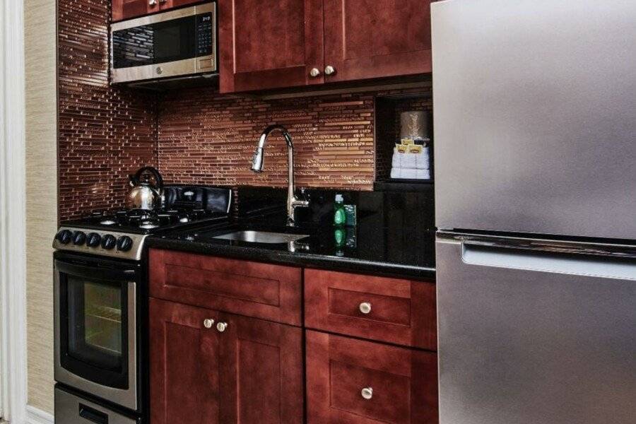 Radio City Apartments kitchen