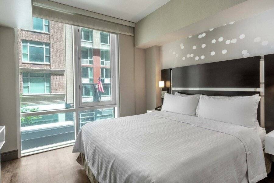 Homewood Suites Midtown Manhattan Times Square South hotel bedroom