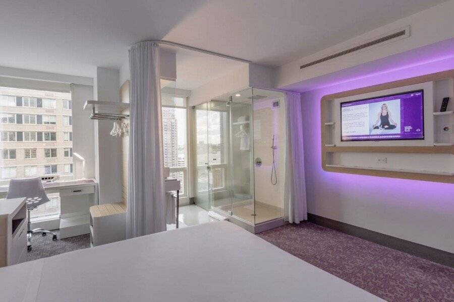 YOTEL New York Times Square hotel bedroom